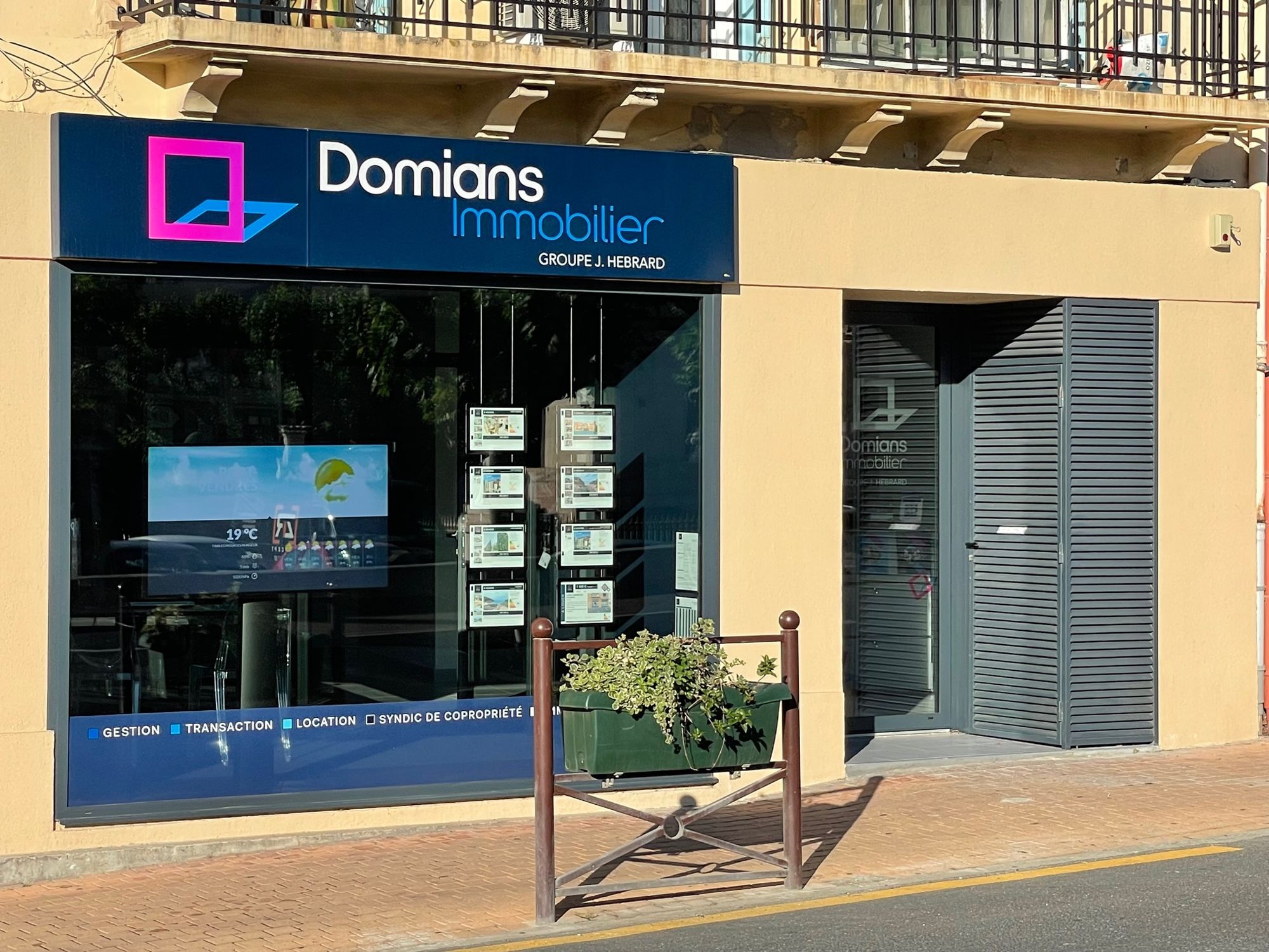 agence immobilière Domians à Port-Vendres