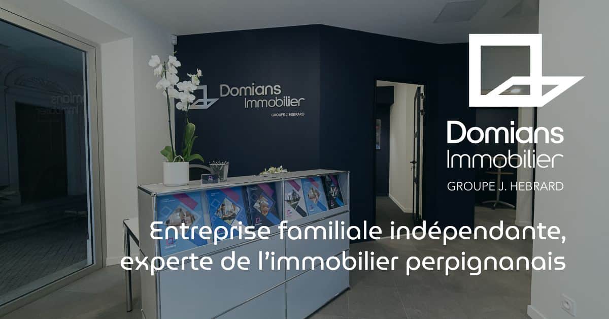 Logo de l'agence Domians Immobilier Port Vendres
